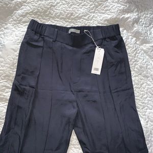 Vince Wide Leg Silk Trousers